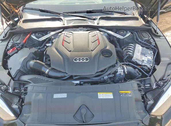 WAUR4AF53RA070858 2024 AUDI S5 Black Widok wnętrza z tyłu
