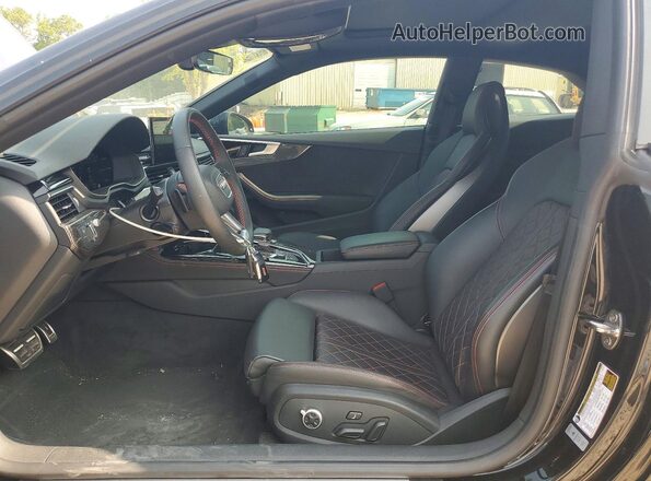 WAUR4AF53RA070858 2024 AUDI S5 Black Widok wnętrza z przodu