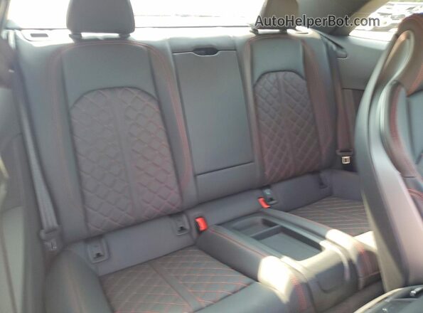 WAUR4AF53RA070858 2024 AUDI S5 Black Widok tylnych siedzeń