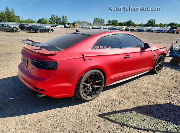 WAUR4AF54JA125273 2018 AUDI S5 Red Tył prawy