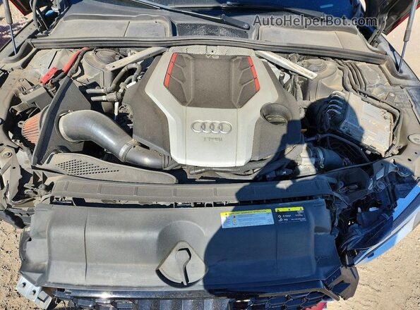 WAUR4AF54JA125273 2018 AUDI S5 Red Widok wnętrza z tyłu