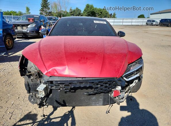 WAUR4AF54JA125273 2018 AUDI S5 Red Widok z przodu