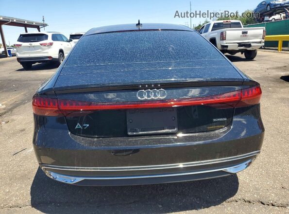 WAUS2AF28KN078983 2019 AUDI A7 Black უკანა ხედი