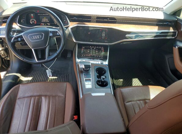 WAUS2AF28KN078983 2019 AUDI A7 Black წინა პანელის ხედი