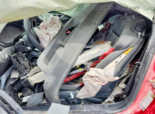 WAUSAAF56NA011890 2022 AUDI A5 Красный Вид салона спереди