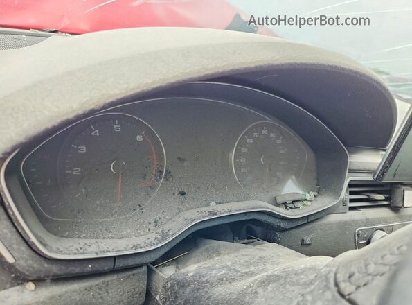 WAUSAAF56NA011890 2022 AUDI A5 Красный Вид щитка приборов