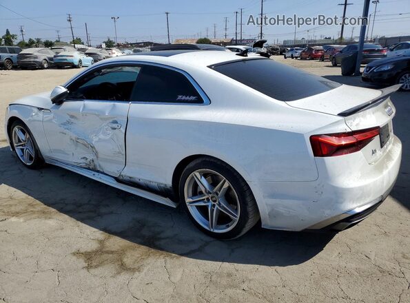 WAUSAAF56NA025837 2022 AUDI A5 White Tył lewy