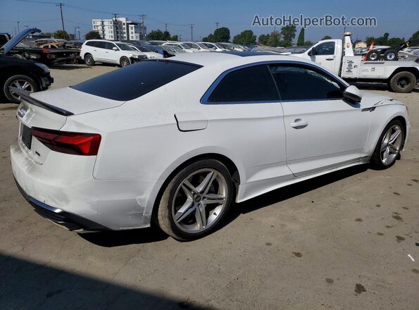 WAUSAAF56NA025837 2022 AUDI A5 White Tył prawy