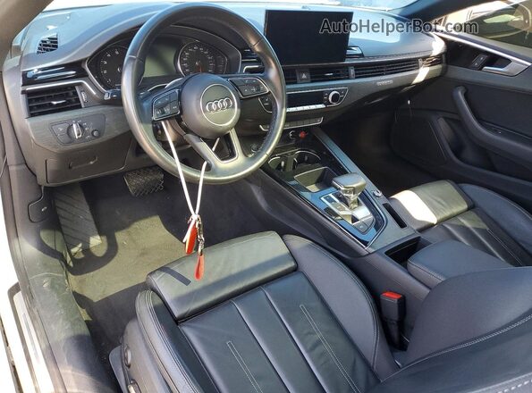 WAUSAAF56NA025837 2022 AUDI A5 White Widok deski rozdzielczej