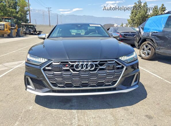 WAUSFBF28RN010879 2024 AUDI S7 Черный Вид спереди