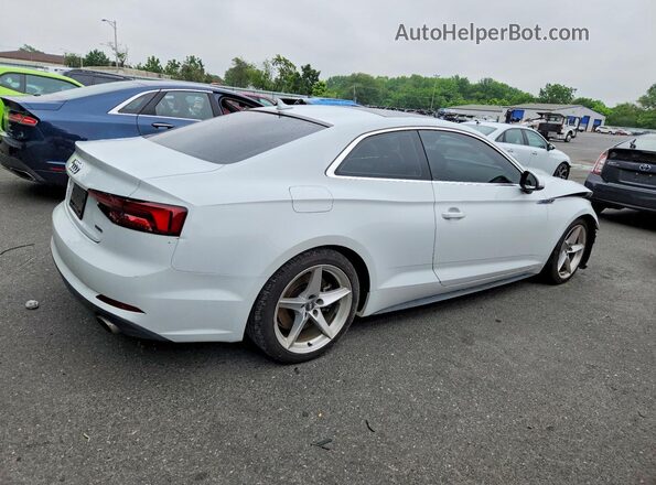 WAUSNAF55KA017244 2019 AUDI A5 White Rear right