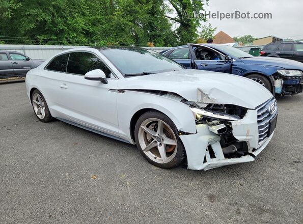 WAUSNAF55KA017244 2019 AUDI A5 White Front right