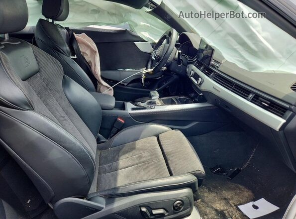 WAUTAAF54MA007176 2021 AUDI A5 Black Սալոնի դիմացի տեսք