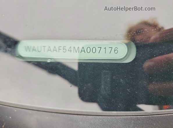 WAUTAAF54MA007176 2021 AUDI A5 Black Շարժիչի բաժամունքի տեսք