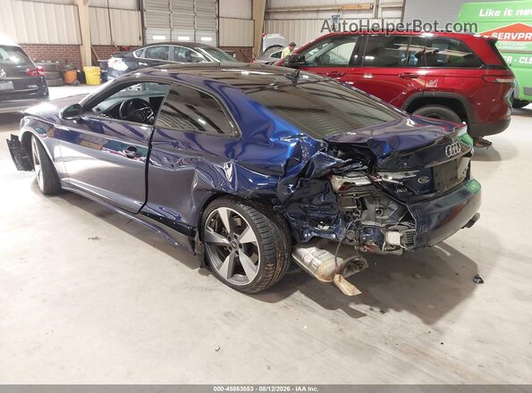 WAUTAAF56MA033097 2021 AUDI A5 Blue Tył lewy