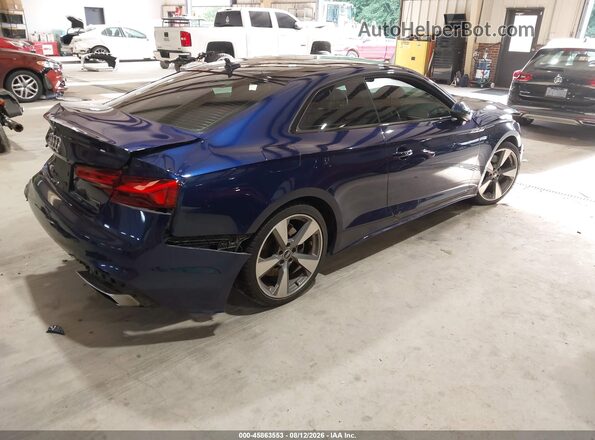 WAUTAAF56MA033097 2021 AUDI A5 Blue Tył prawy