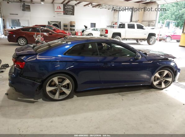 WAUTAAF56MA033097 2021 AUDI A5 Blue Widok wnętrza 360 stopni