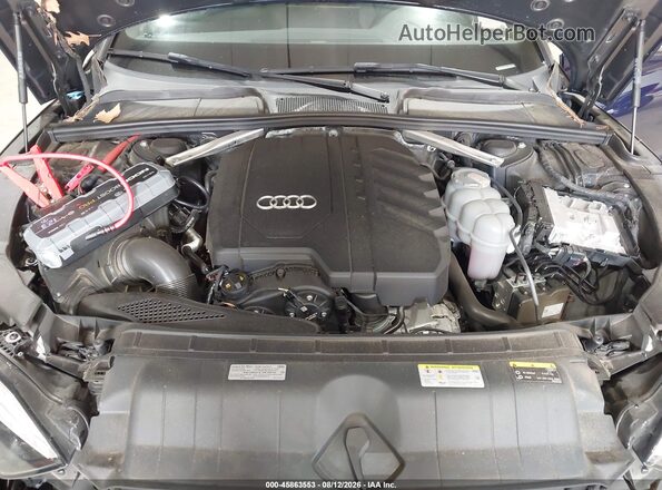 WAUTAAF56MA033097 2021 AUDI A5 Blue Widok z tyłu