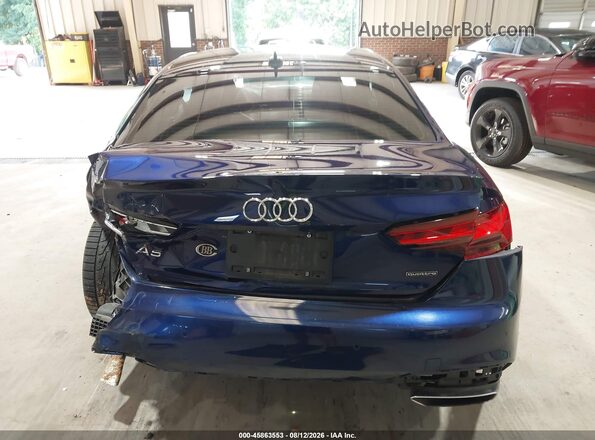 WAUTAAF56MA033097 2021 AUDI A5 Blue 