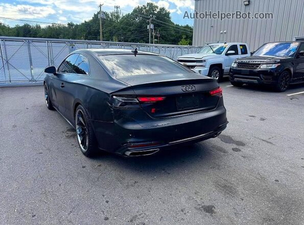 WAUTAAF58MA012431 2021 AUDI A5 Black უკანა მარცხენა