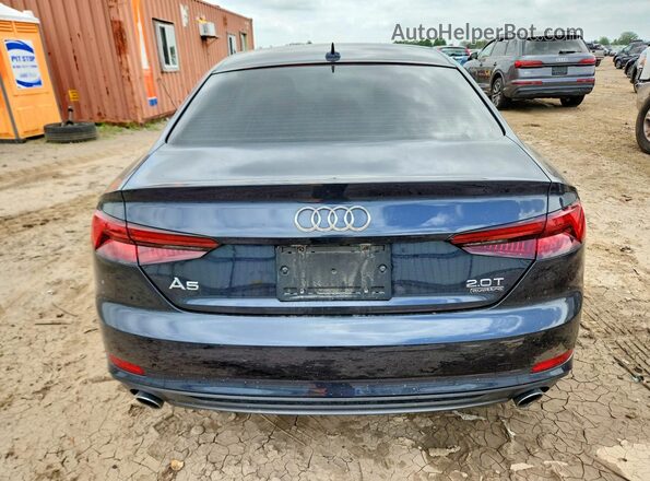 WAUTNAF50JA017784 2018 AUDI A5 Черный Вид сзади