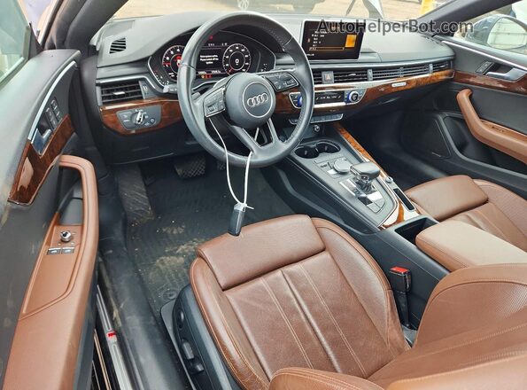 WAUTNAF50JA017784 2018 AUDI A5 Черный Вид панели приборов