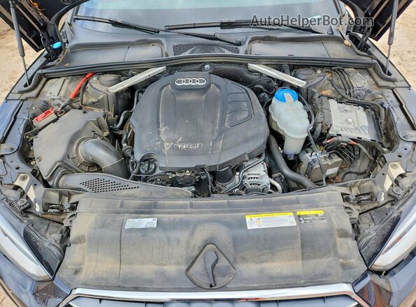 WAUTNAF50JA017784 2018 AUDI A5 Черный Вид задней части салона