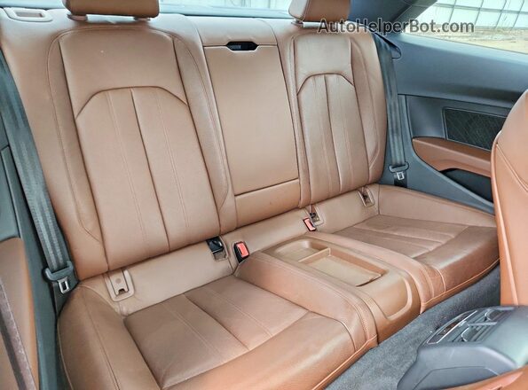 WAUTNAF50JA017784 2018 AUDI A5 Черный Вид задних сидений