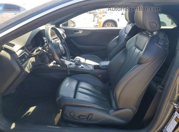 WAUTNAF50JA049098 2018 AUDI A5 Серый Вид салона спереди