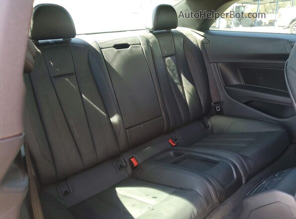 WAUTNAF50JA049098 2018 AUDI A5 Серый Вид задних сидений