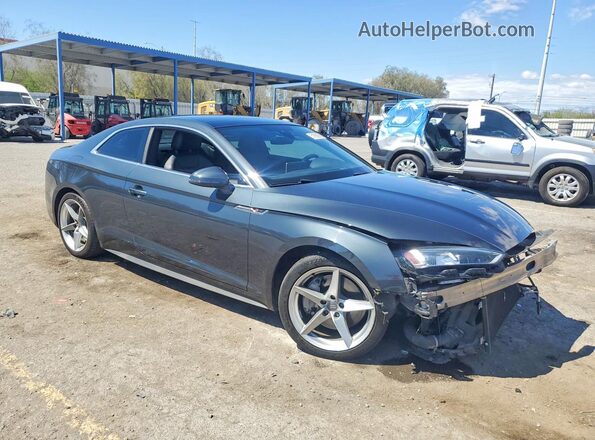 WAUTNAF50JA049098 2018 AUDI A5 Серый Передняя правая четверть