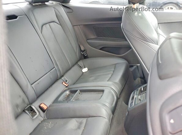 WAUTNAF50JA072686 2018 AUDI A5 Black Rear seats view