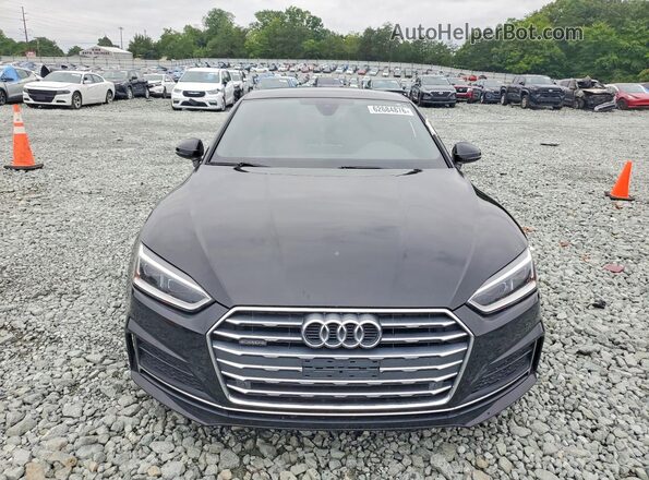 WAUTNAF50JA072686 2018 AUDI A5 Black Front view
