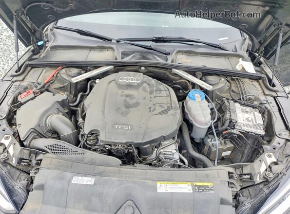 WAUTNAF50JA072686 2018 AUDI A5 Black Rear interior view