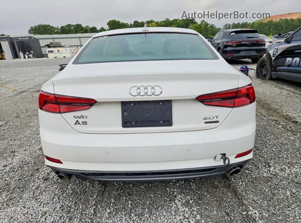WAUTNAF51JA004963 2018 AUDI A5 White Vista trasera