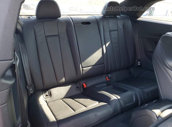 WAUTNAF52KA074523 2019 AUDI A5 Black Rear seats view