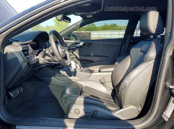 WAUTNAF52KA074523 2019 AUDI A5 Black Front interior view