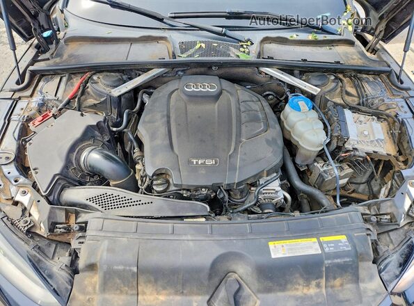 WAUTNAF53JA006973 2018 AUDI A5 Charcoal უკანა სალონის ხედი