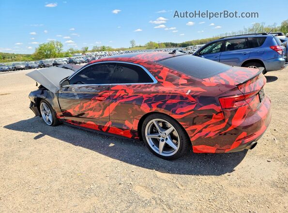 WAUTNAF58JA005575 2018 AUDI A5 Двухцветный Задняя левая четверть