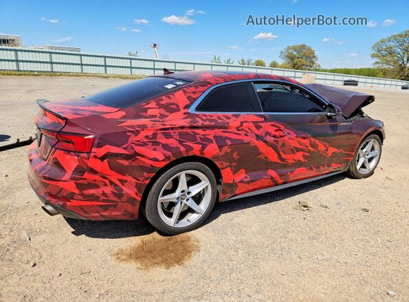 WAUTNAF58JA005575 2018 AUDI A5 Двухцветный Задняя правая четверть
