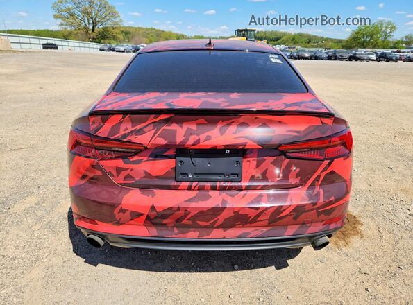 WAUTNAF58JA005575 2018 AUDI A5 Двухцветный Вид сзади