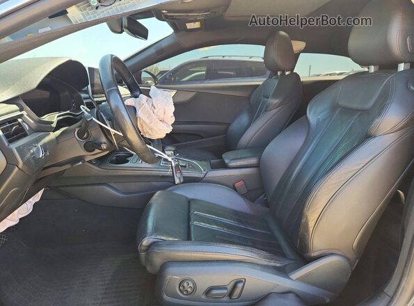 WAUTNAF58JA005575 2018 AUDI A5 Двухцветный Вид салона спереди