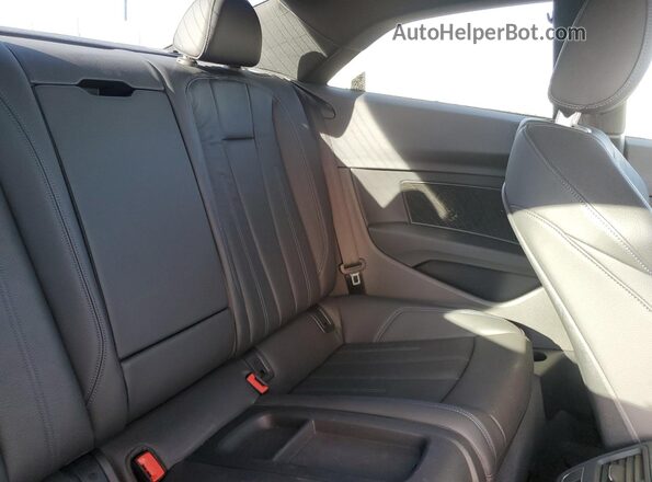 WAUTNAF59KA018143 2019 AUDI A5 Black Rear seats view