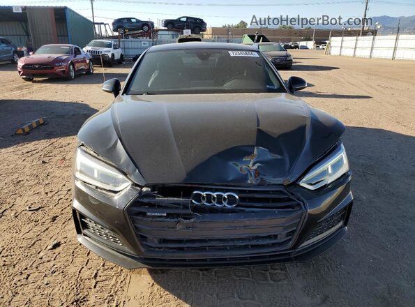 WAUTNAF59KA018143 2019 AUDI A5 Black Front view