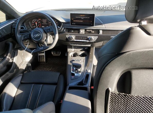 WAUTNAF59KA018143 2019 AUDI A5 Black Dashboard view