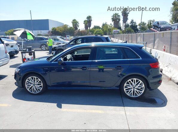 WAUTPBFF0JA059798 2018 AUDI A3 Blue 360 interior view