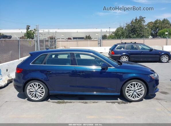 WAUTPBFF0JA059798 2018 AUDI A3 Blue Rear interior view