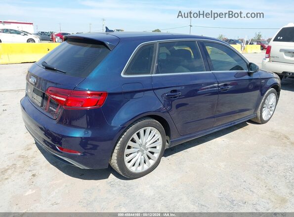 WAUTPBFF0JA078450 2018 AUDI A3 Blue Tył prawy