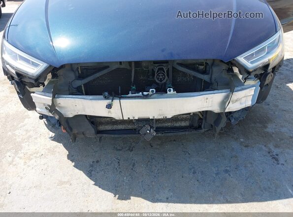 WAUTPBFF0JA078450 2018 AUDI A3 Blue Widok z przodu