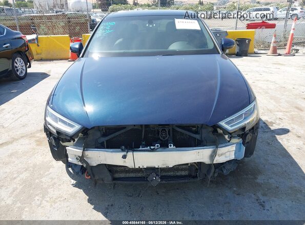 WAUTPBFF0JA078450 2018 AUDI A3 Blue Widok wnętrza z tyłu